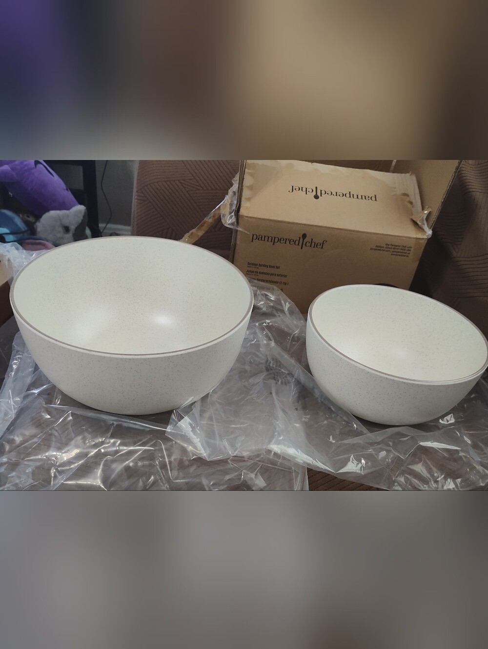 Pampered Chef Outdoor Serving Bowls Set